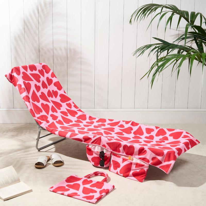 SunVibe™ Szybkoschnący ręcznik plażowy z kieszeniami