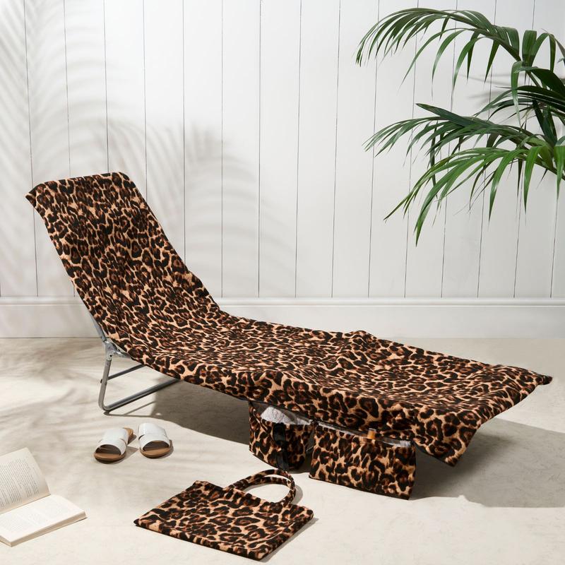 SunVibe™ Szybkoschnący ręcznik plażowy z kieszeniami