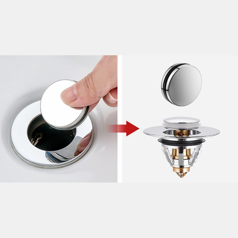 TapCleanFilter™ Przycisk filtra spustowego ze stali nierdzewnej