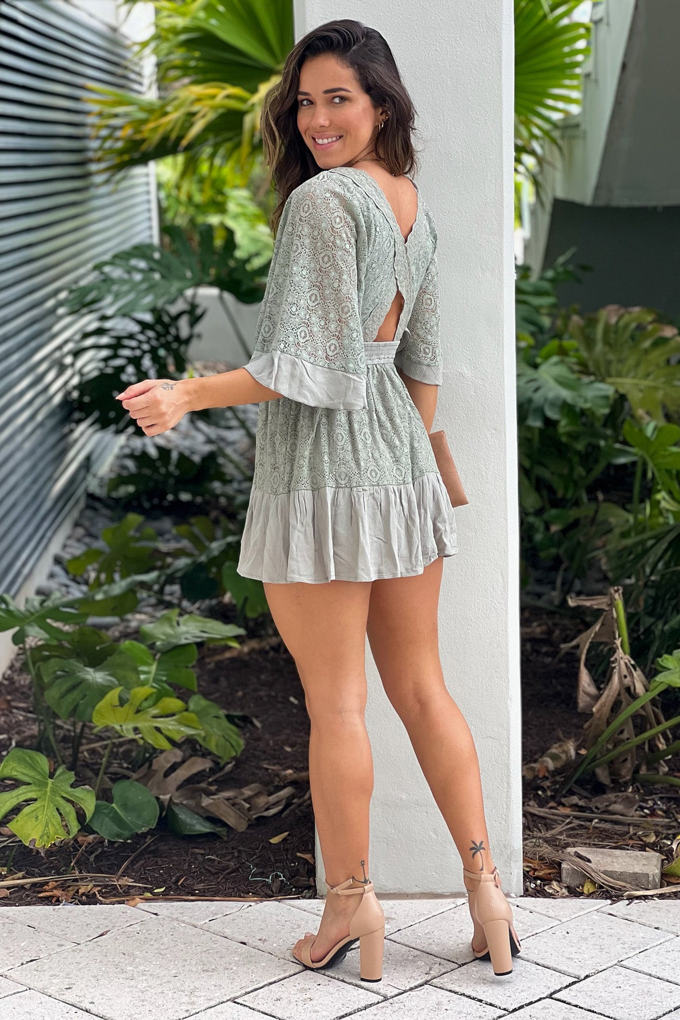 Tessa Park™ Letni kombinezon z guzikami