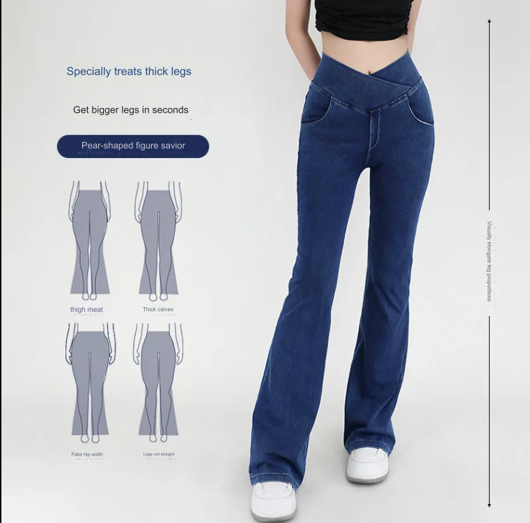 Tilde Caron Comfort™ Rozciągliwe legginsy dżinsowe