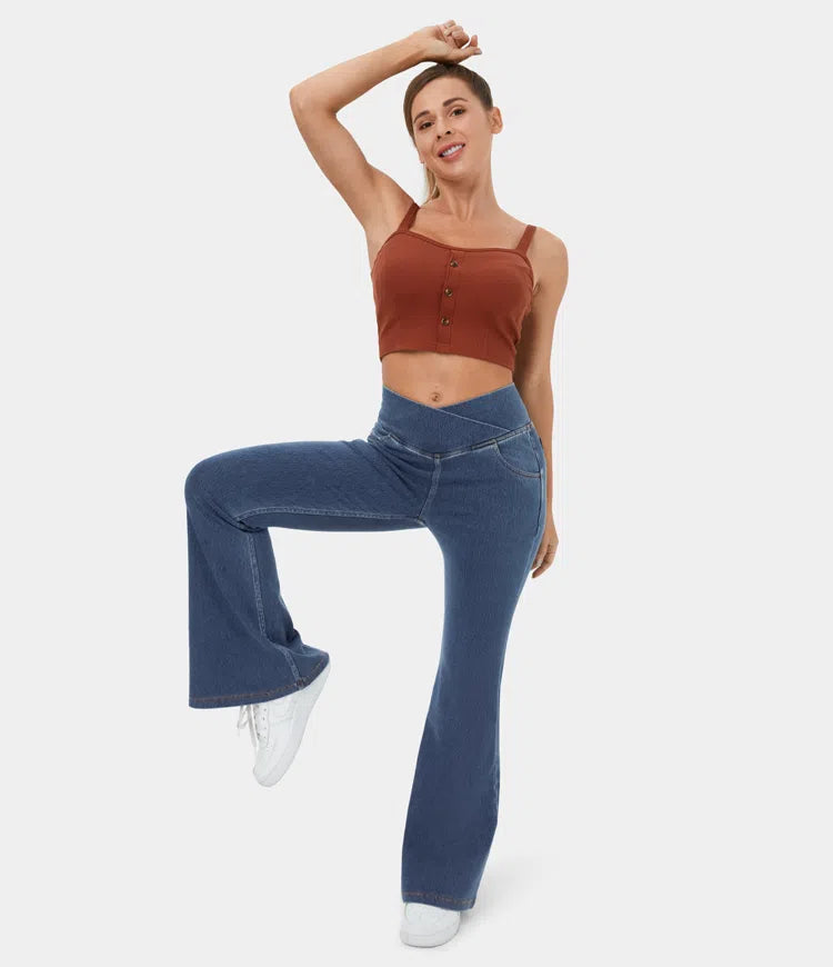 Tilde Caron Comfort™ Rozciągliwe legginsy dżinsowe