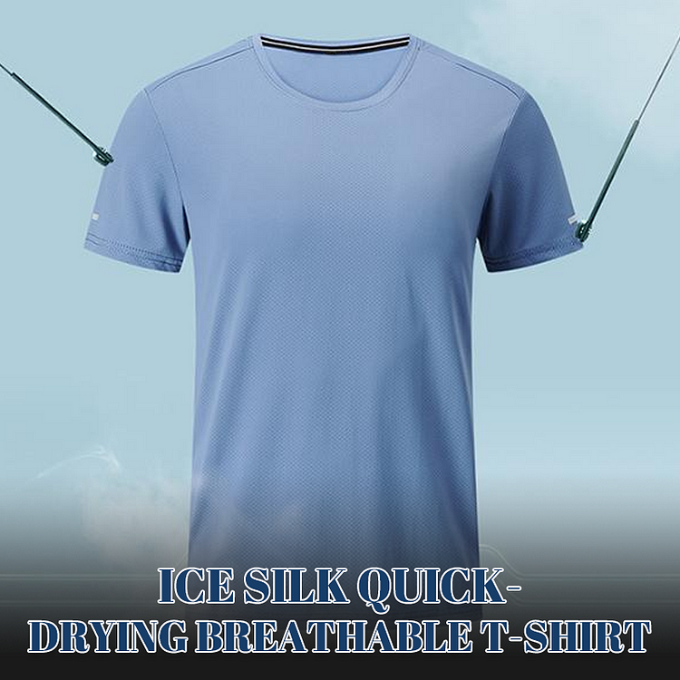 Tosco Ferrero™ Męska koszulka Ice Silk – szybkoschnąca i oddychająca