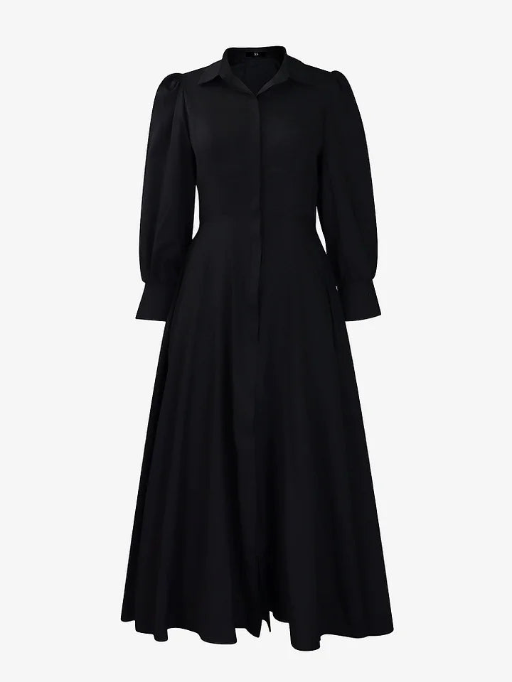Tullia Cavallo™ Elegancka sukienka midi o linii A