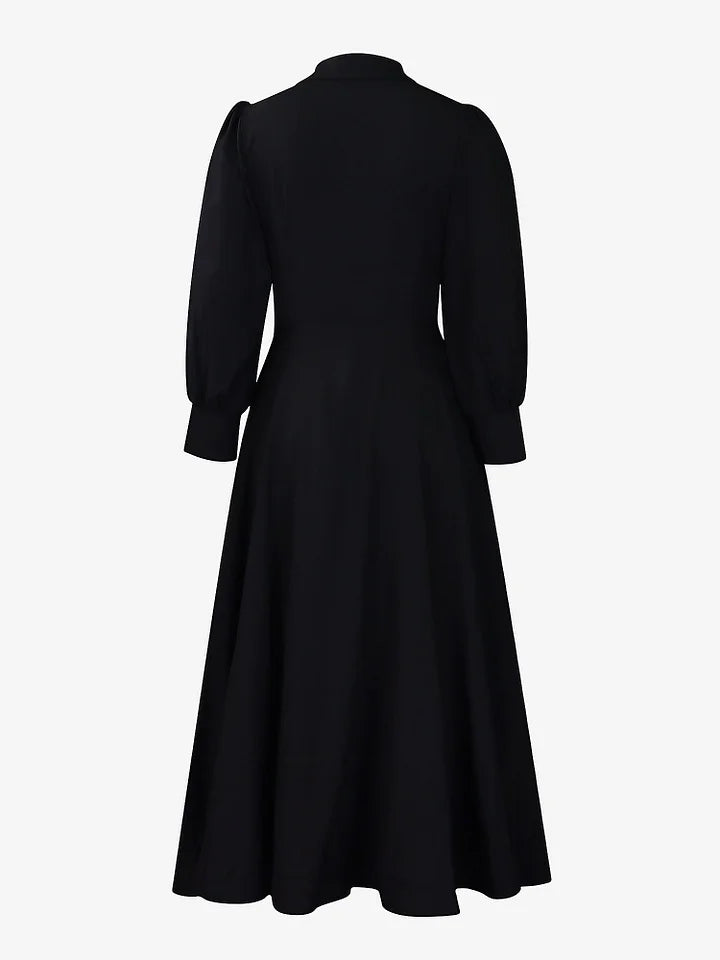 Tullia Cavallo™ Elegancka sukienka midi o linii A