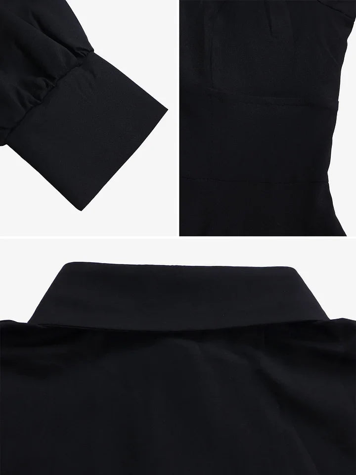 Tullia Cavallo™ Elegancka sukienka midi o linii A