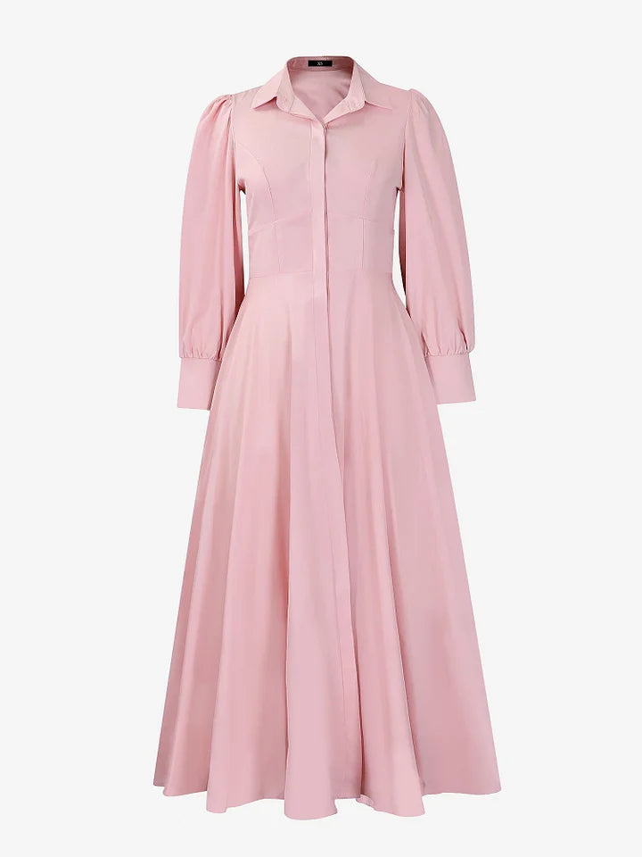 Tullia Cavallo™ Elegancka sukienka midi o linii A