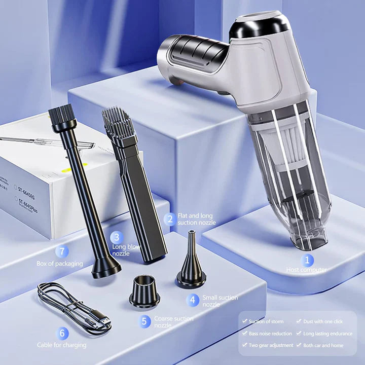 VacuFold™ Bezprzewodowy odkurzacz samochodowy 3w1