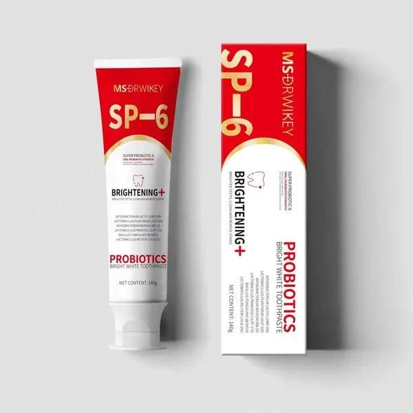 Vital Smile+™ Pasta do zębów Super Probiotic-6 z 6 probiotykami | Odzyskaj równowagę w ustach już po pierwszym użyciu!