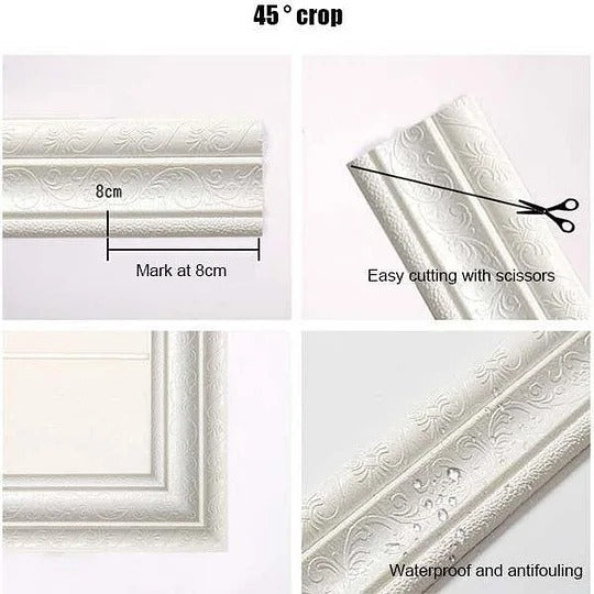 WallGuard™ Samoprzylepna listwa ścienna 3D