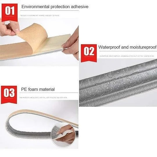 WallGuard™ Samoprzylepna listwa ścienna 3D