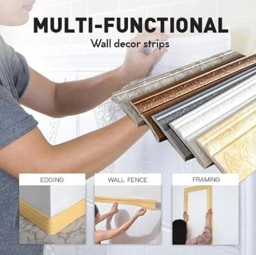 WallGuard™ Samoprzylepna listwa ścienna 3D