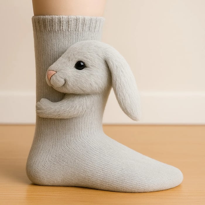 WarmPaws™ Skarpetki Animal z uroczym wzorem