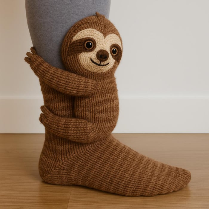 WarmPaws™ Skarpetki Animal z uroczym wzorem