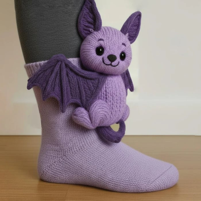 WarmPaws™ Skarpetki Animal z uroczym wzorem