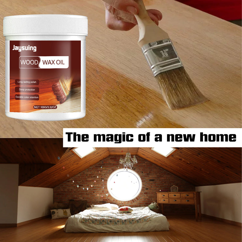 Wood Oil™ Antykorozyjny olej woskowy do impregnacji drewna na zewnątrz