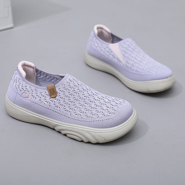 Xandra Ravotti™ Dzianinowe buty damskie wsuwane – lekkie i wygodne na co dzień