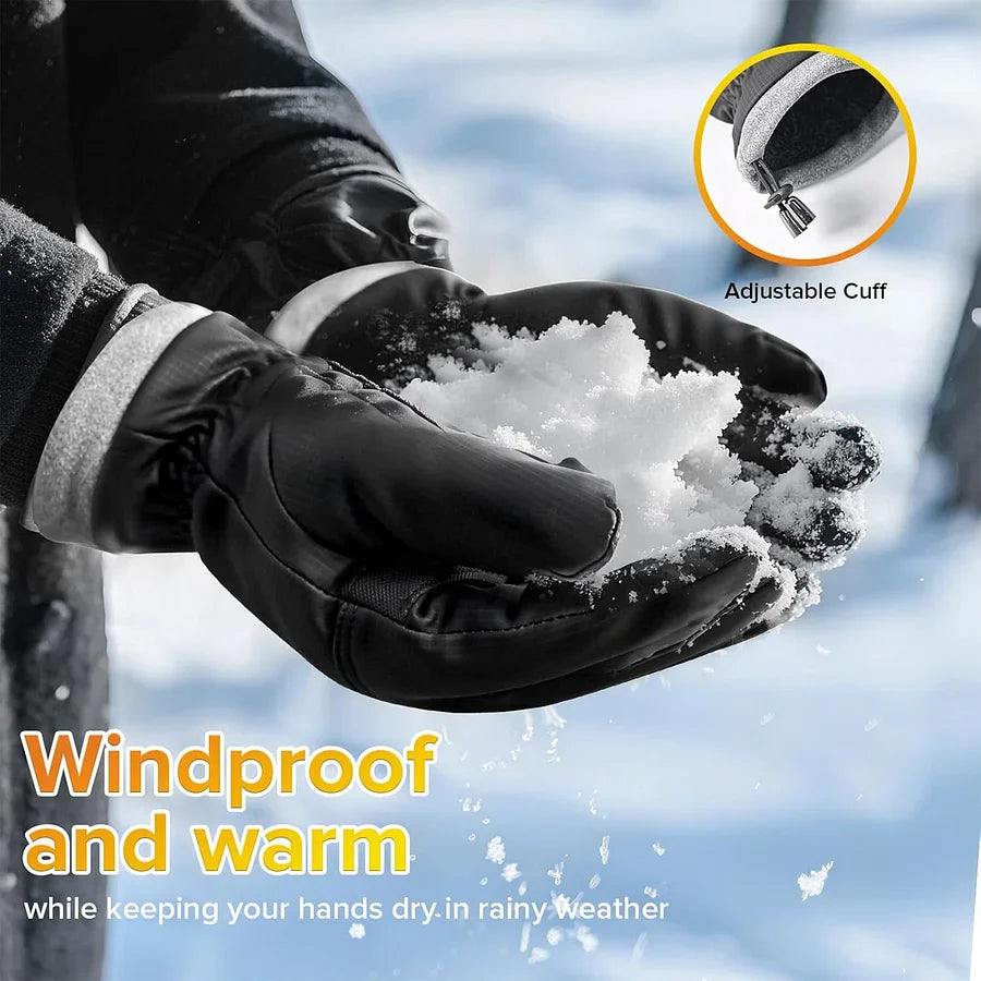 ThermoGrip™ Rękawice ocieplane z wykończeniem antypoślizgowym i funkcją dotykową