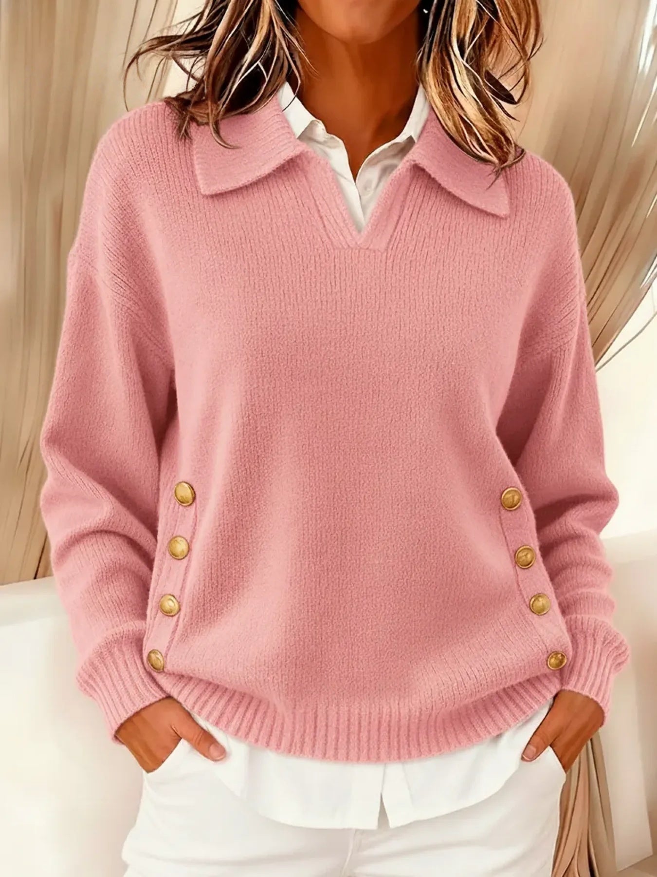 Zabina Turiano™ Damski wygodny sweter