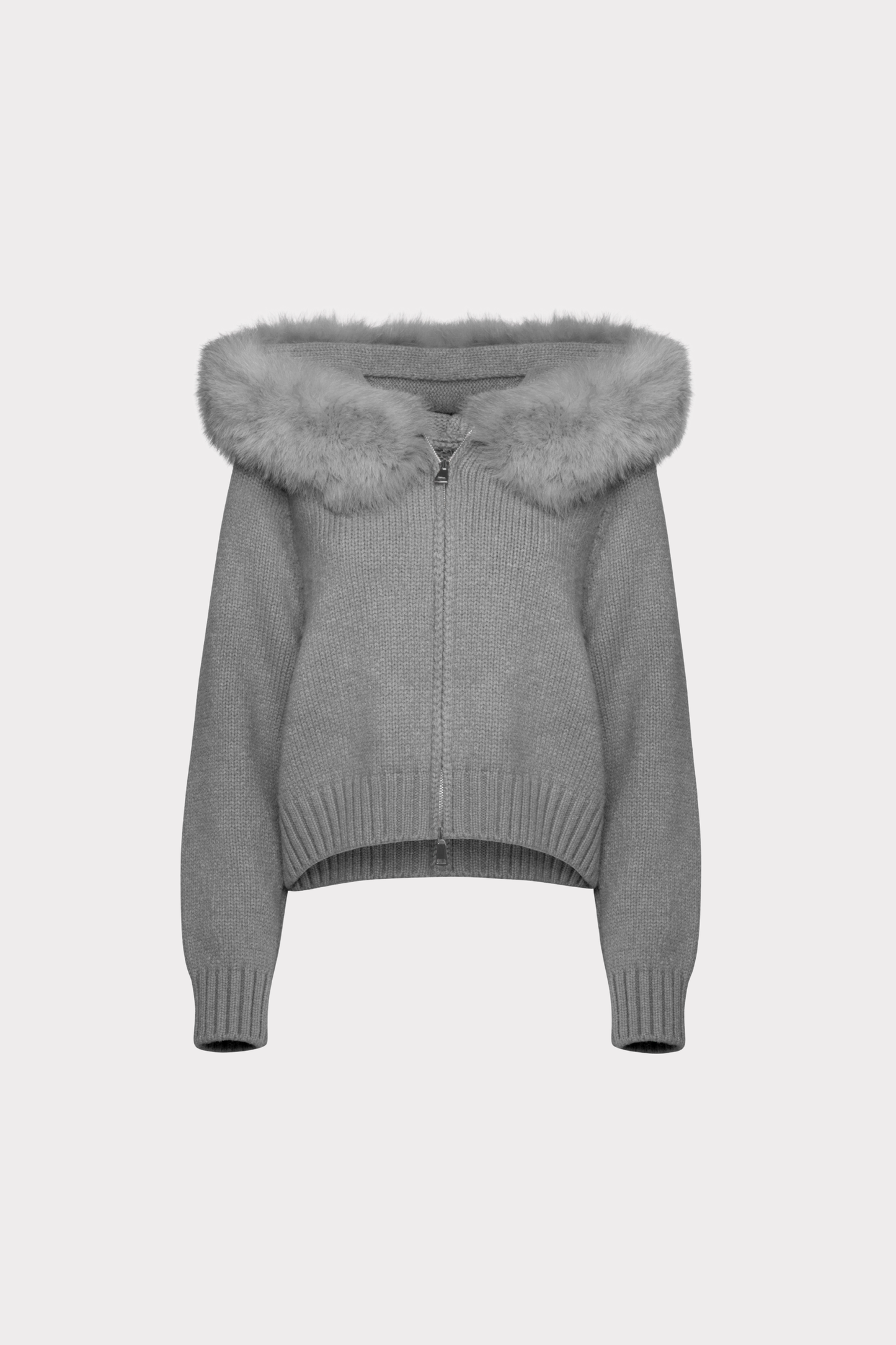 Zaira Perna™ Ocieplana bluza z kapturem i futrem