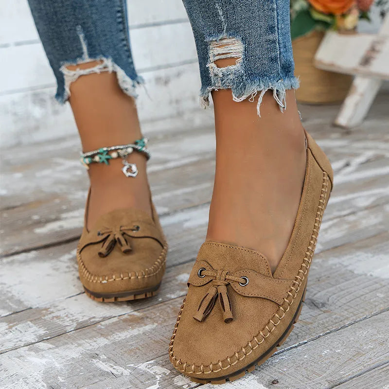 Zoe Garofano™ Wygodne damskie loafersy w stylu vintage