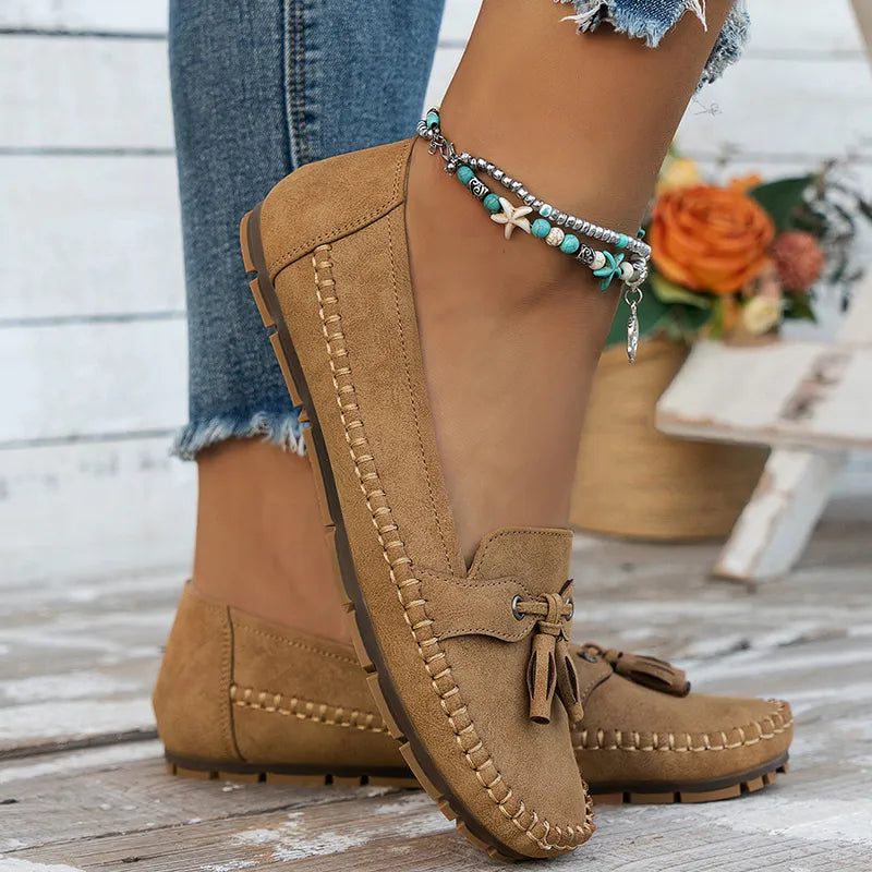 Zoe Garofano™ Wygodne damskie loafersy w stylu vintage