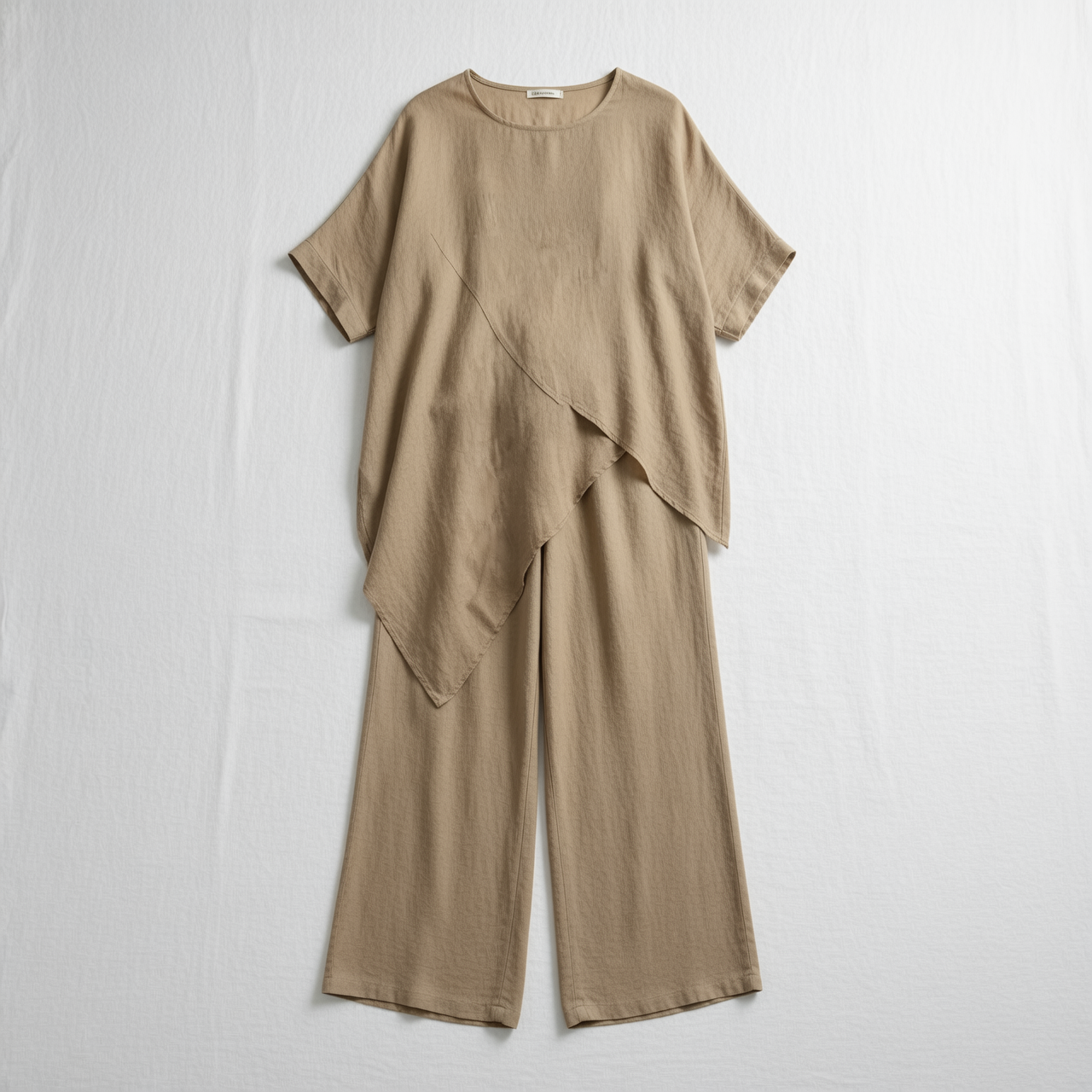 Letizia Sala™ Stylowy luźny komplet dwuczęściowy