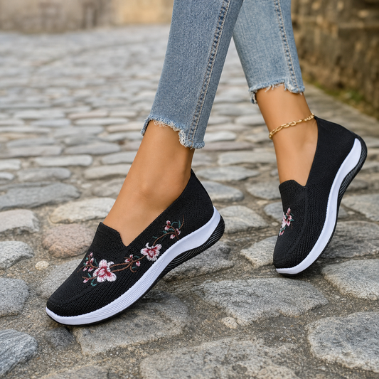 Agata Della Valle™ Oddychające buty w kwiaty na cały dzień komfortu