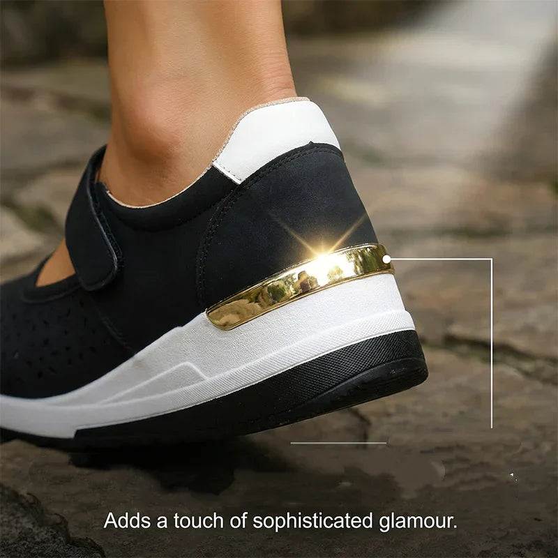 AiraStep™ Oddychające buty na platformie dla komfortu przez cały dzień