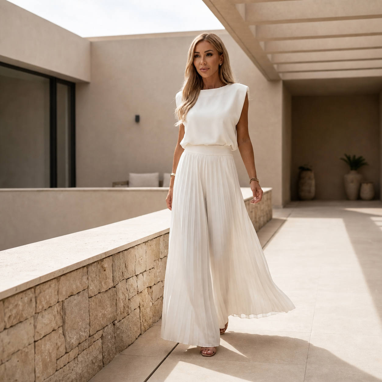 Aurora Giorgini™ Letni komplet łączący wygodę i elegancję