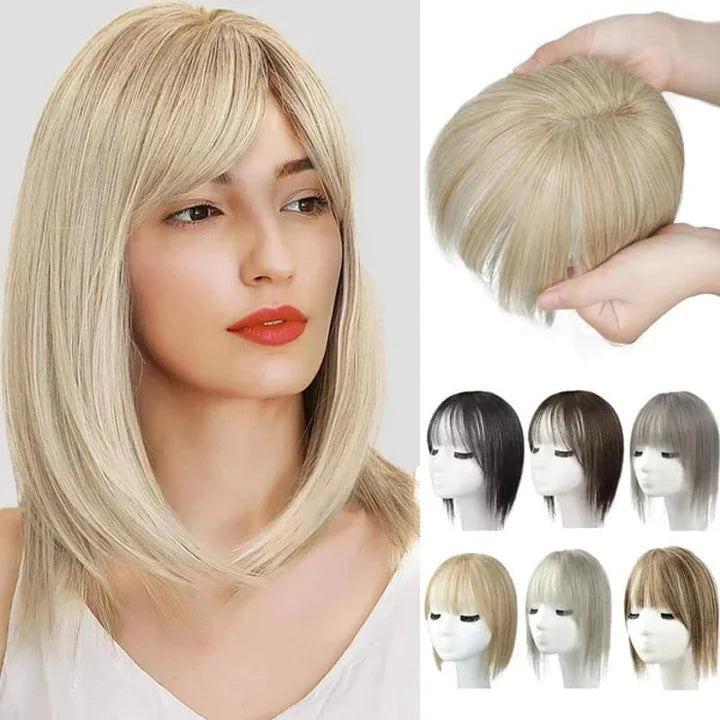 BangPro™ realistyczny topper włosów z grzywką