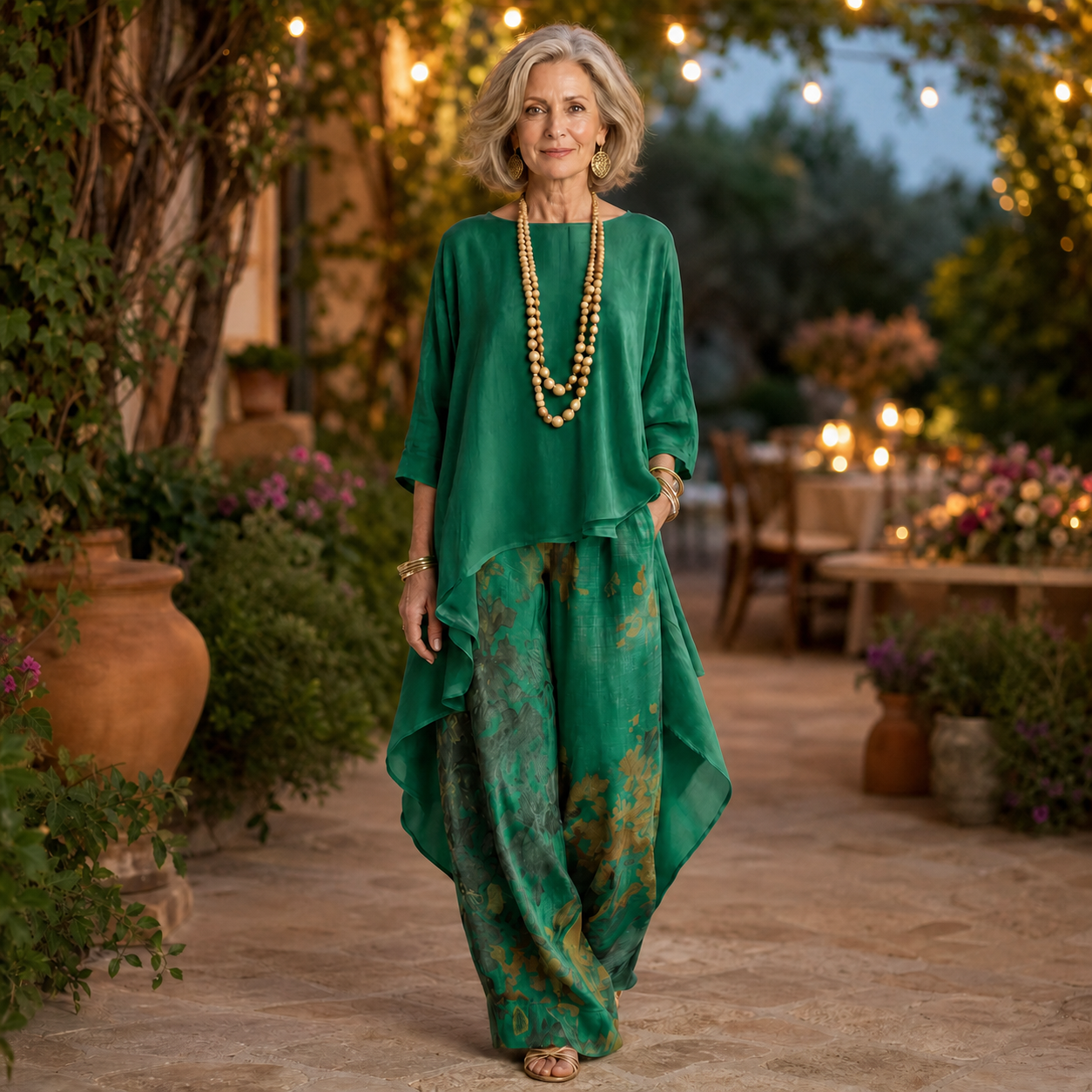 Barbara Girardi™ Elegancki zestaw w kwiaty na wyjątkowe okazje