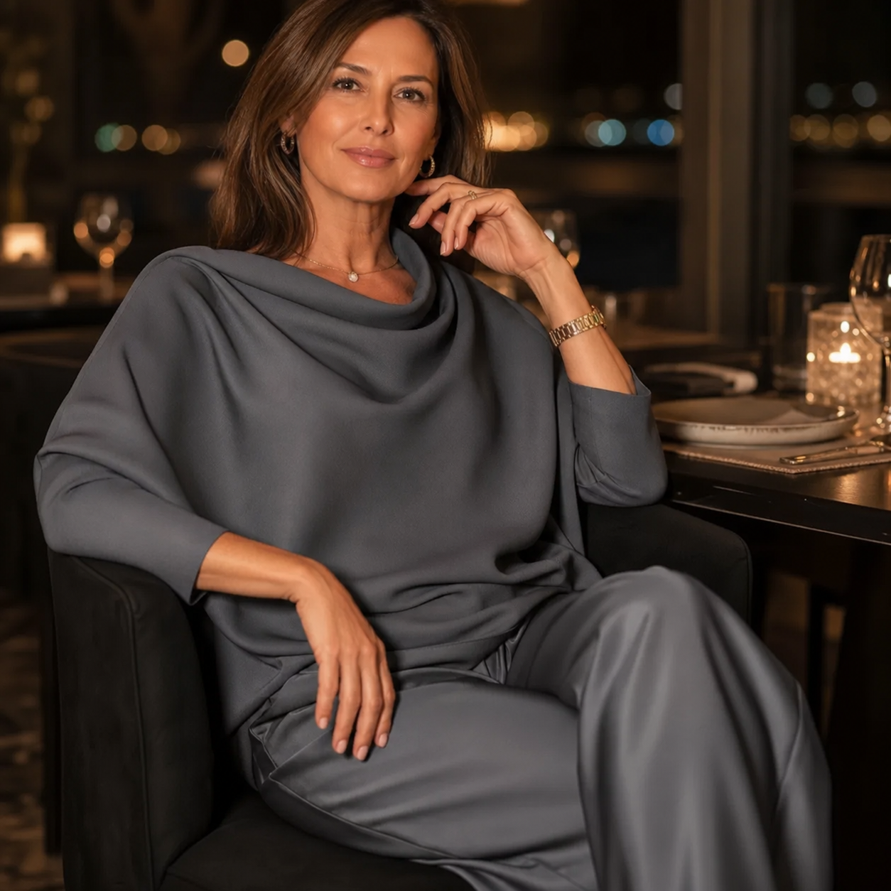Benedetta Barchetti™ Zwiewny dwuczęściowy komplet dla beztroskiej elegancji