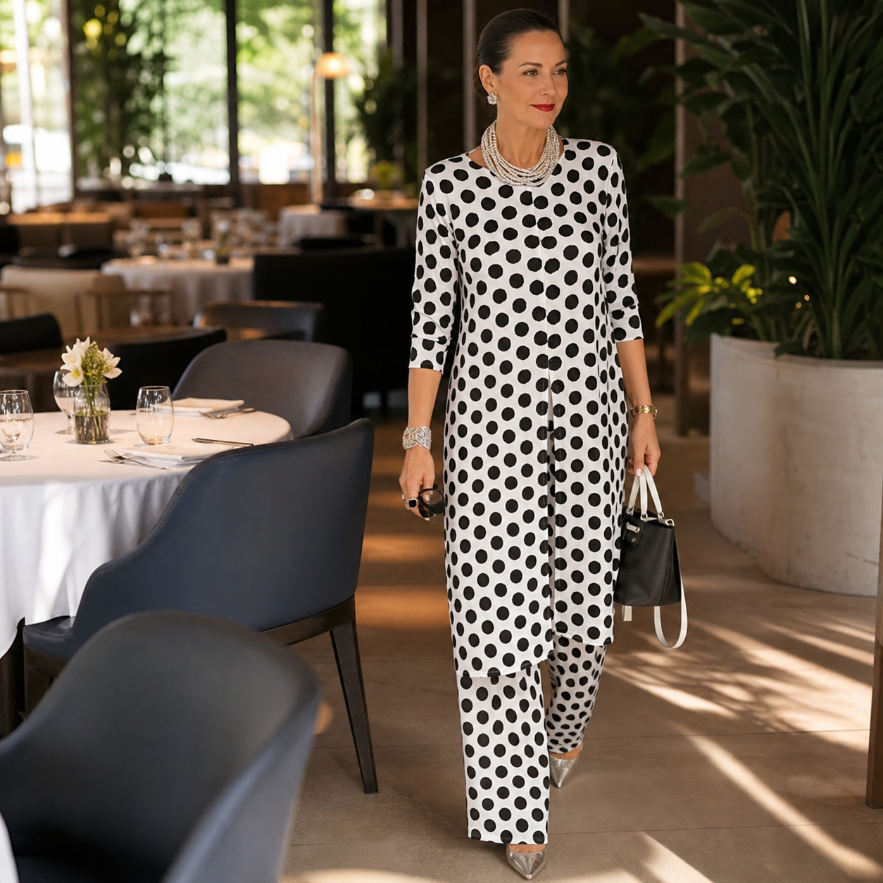 Benedetta Barletta™ Skoordynowany komplet dwuczęściowy dla bezwysiłkowej elegancji