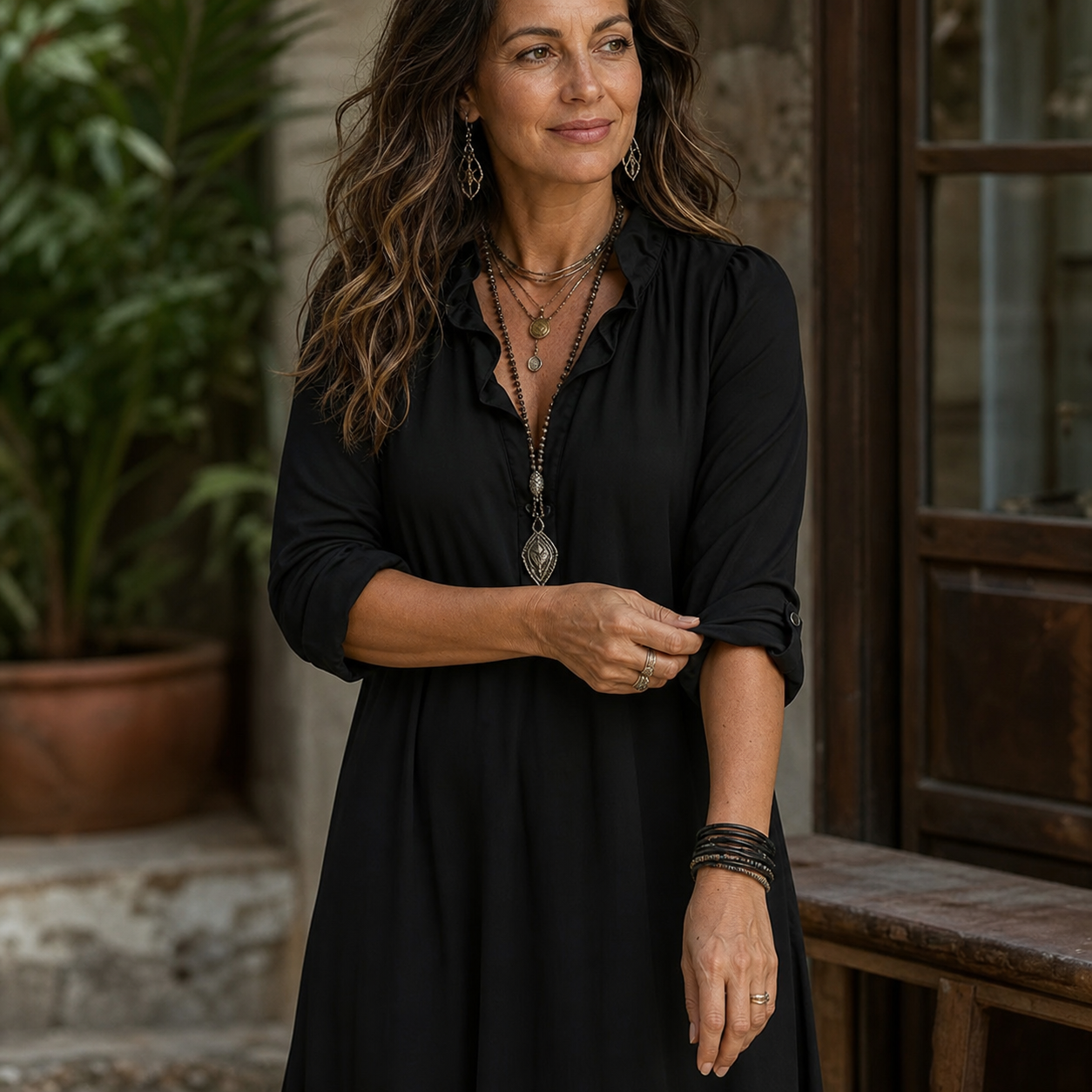 Bianca Napoletano™ Zwiewna sukienka maxi do beztroskich letnich stylizacji