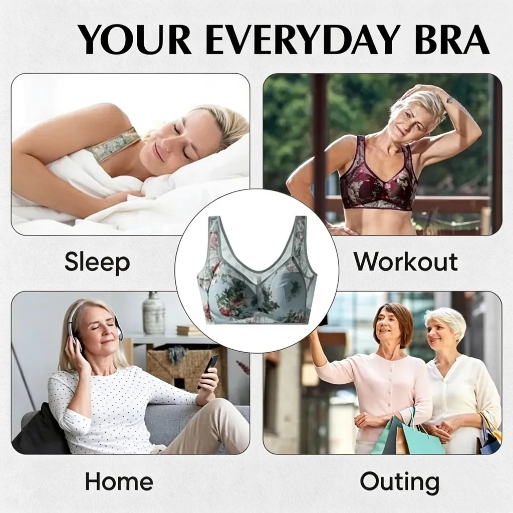 BloomBra™ Oddychający biustonosz na co dzień