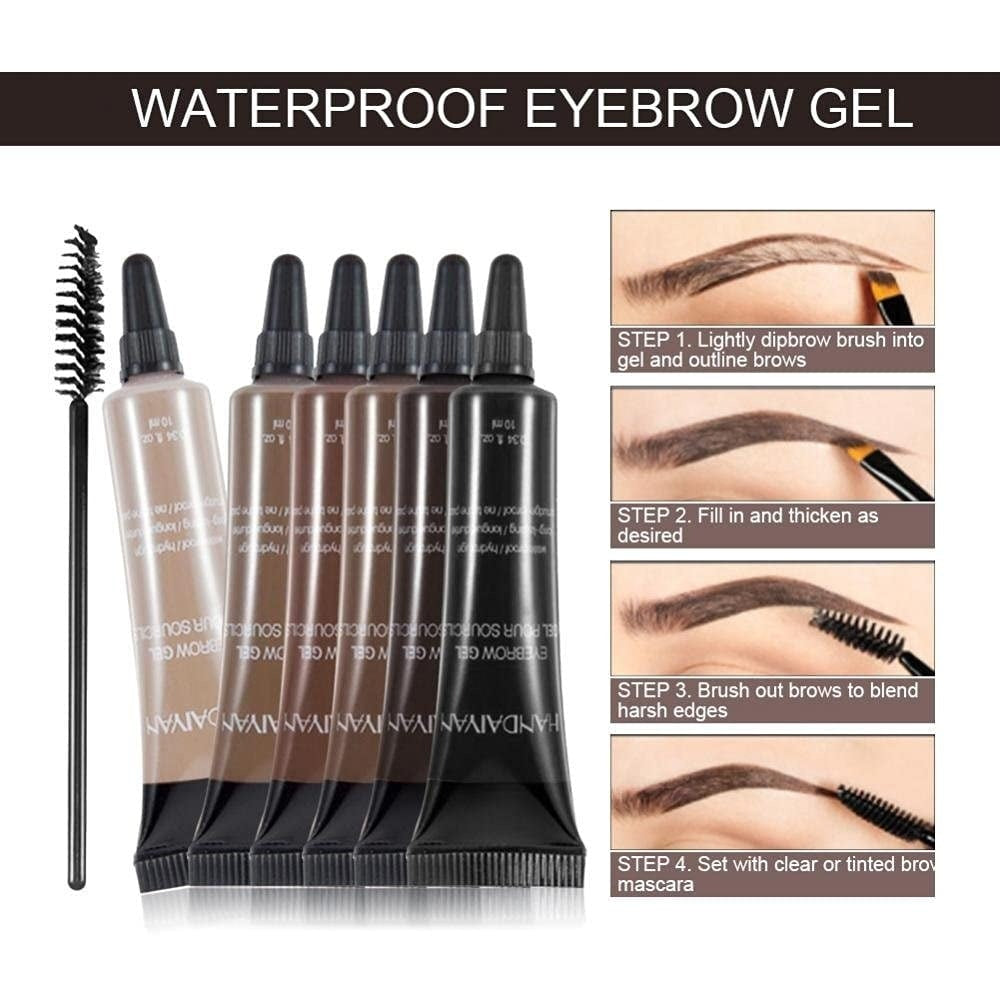 BrowGlow™ Koloryzujący Żel do Brwi dla Pełniejszych i Naturalnych Brwi