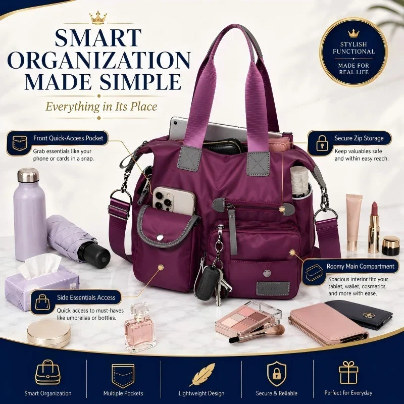 CarryLux™ Pojemna torba codzienna dla bezproblemowej organizacji