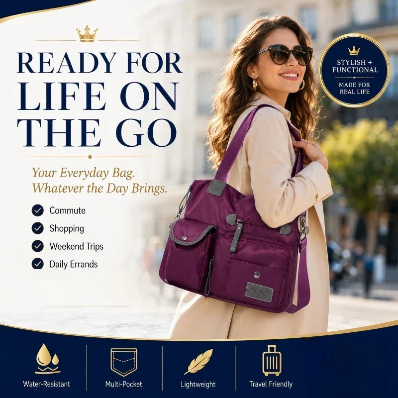 CarryLux™ Pojemna torba codzienna dla bezproblemowej organizacji
