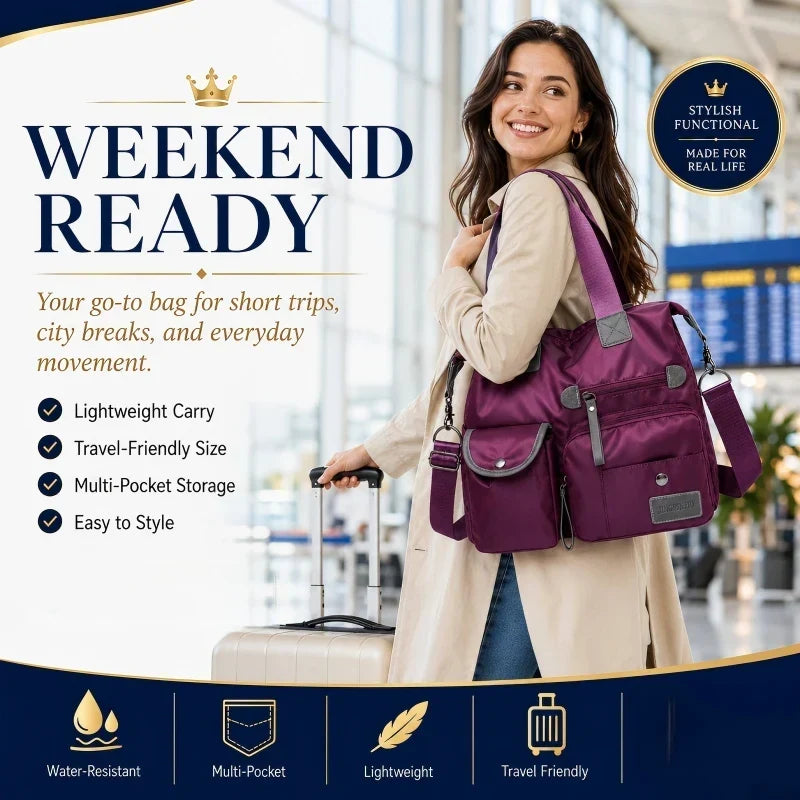 CarryLux™ Pojemna torba codzienna dla bezproblemowej organizacji
