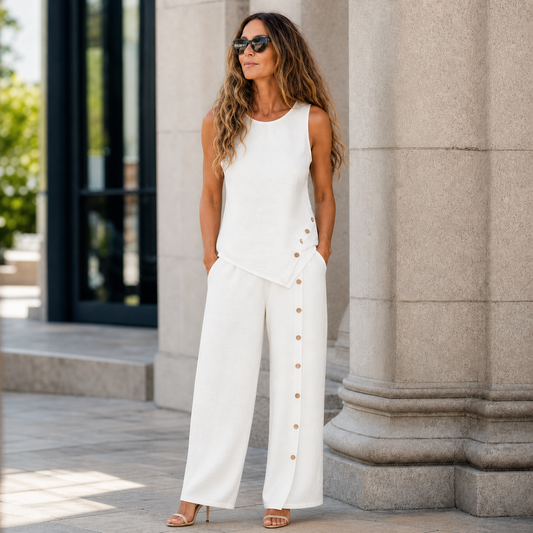 Celeste Maroni™ Dwuczęściowy zestaw do eleganckiego stylu na co dzień