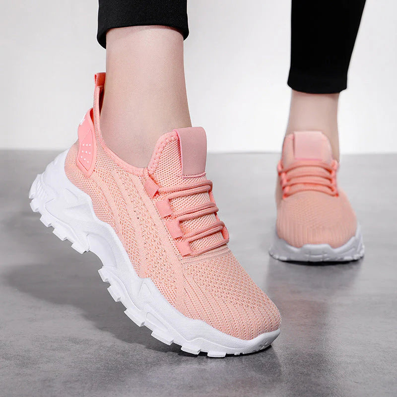 Chiara Ricci Lightweight Comfort Sneakers - front view of women's lightweight sneakers