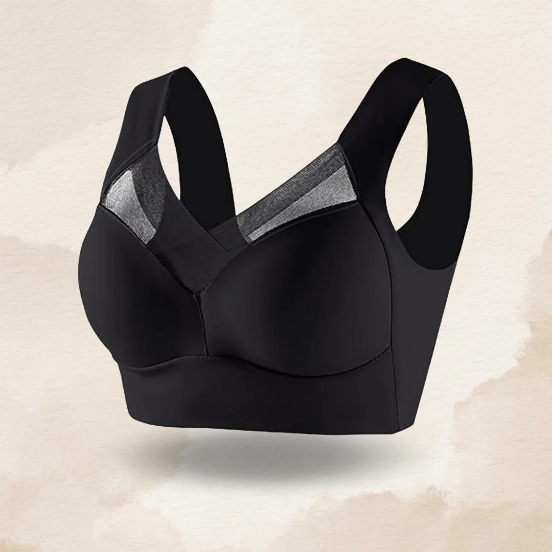 ComfyHold™ Sexy Wireless Push Up Bra - alternate color variant front view on model