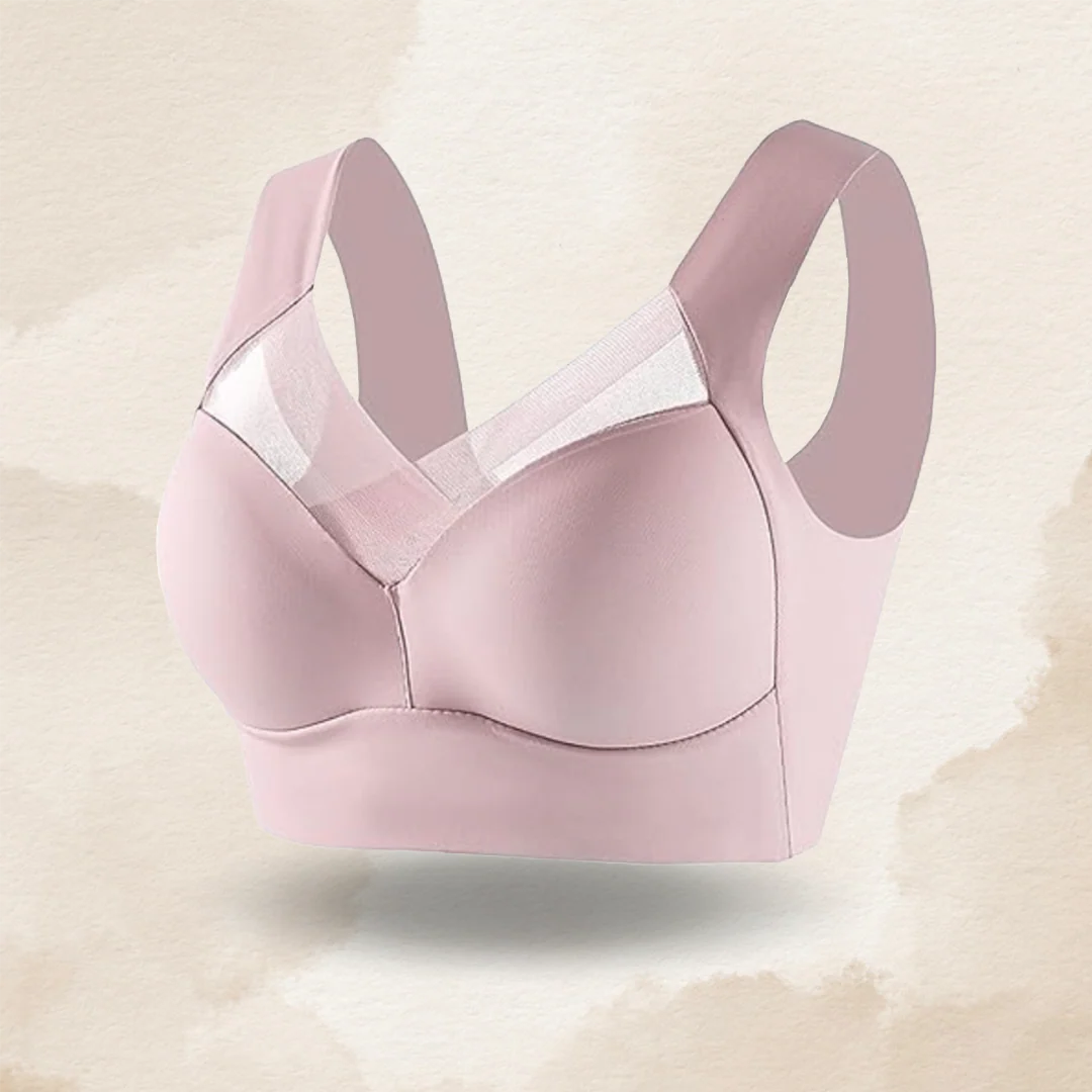 ComfyHold™ Sexy Wireless Push Up Bra - alternate color variant back view on model