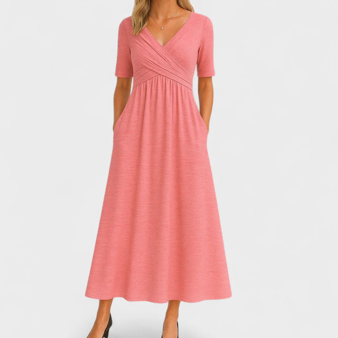 Costanza Chic Midi Dress - fourteenth gallery view of elegant midi dress look
