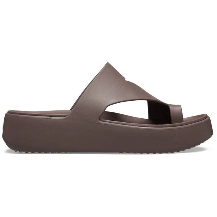 Daria Luna Toe Loop Platform Sandals - main hero view of cushioned platform sandals