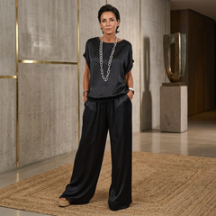 Eleonora Rinaldi™ elegancki satynowy komplet