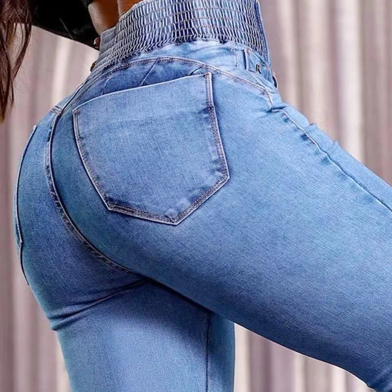 Ersilia Tessari Sculpting High-Waist Stretch Jeans - gallery view 06