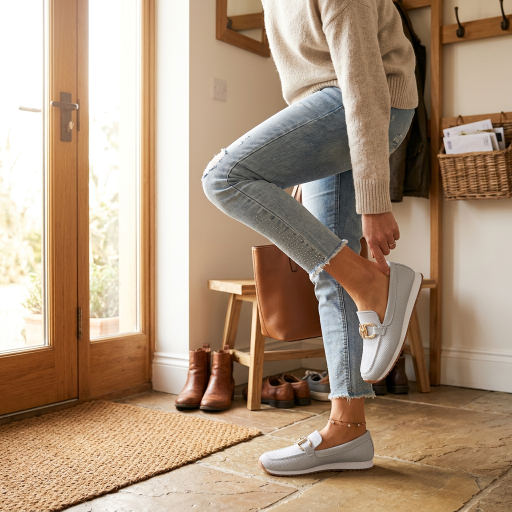FlexiArch Pro+™ Oddychające wsuwane buty z siateczką dla komfortowego chodzenia