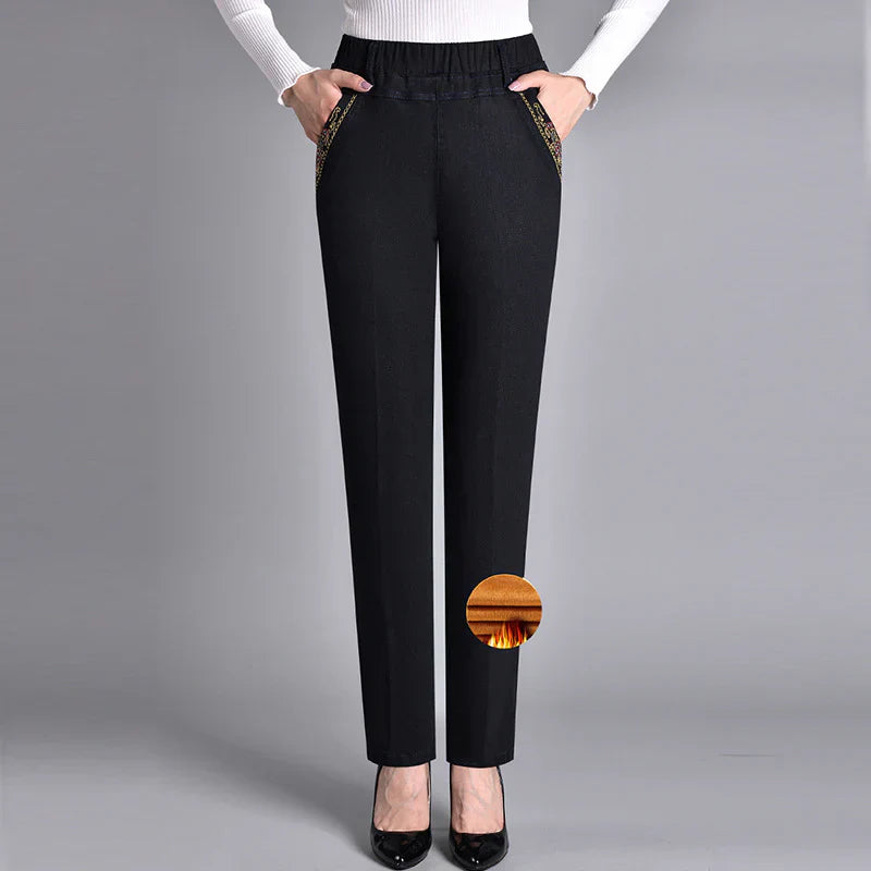FlexiFit™ Wygodne jeansy damskie z kieszeniami